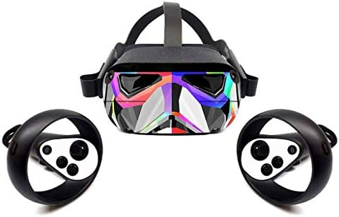 Kanxiner -Oculus Quest VR Headset Matrica, Cserélhető Vinyl Matrica, Bőr VR Headset, Könnyű Alkalmazni, Virtuális Valóság, Védő Kiegészítők