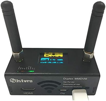 Jstvro Duplex MMDVM Hotspot Testület Rádió WiFi Digital Voice Modem P25 DMR Hotspot Támogatás YSF Raspberry Pi OLED Antenna (Duplex-Testület-OLED-Antenna)
