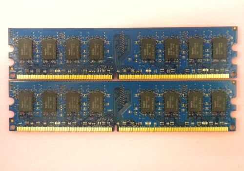 4GB 2X2GB RAM PC2-6400U 800MHZ 2RX8 DDR2 NON-ECC nem pufferelt ASZTALI Memória