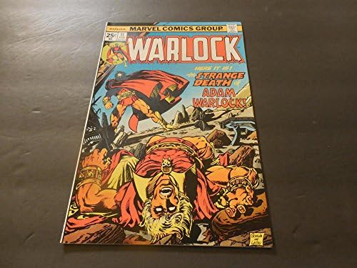 Warlock 11 Feb 1976 Bronzkori Marvel Comics Uncirculated Thanos