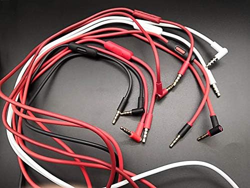 Csere Audio kábel Kábel Kompatibilis Fejhallgató Solo/Stúdió/Pro/Detox/Vezeték nélküli/Mixr/Ügyvezető/Tabletta (Fekete)
